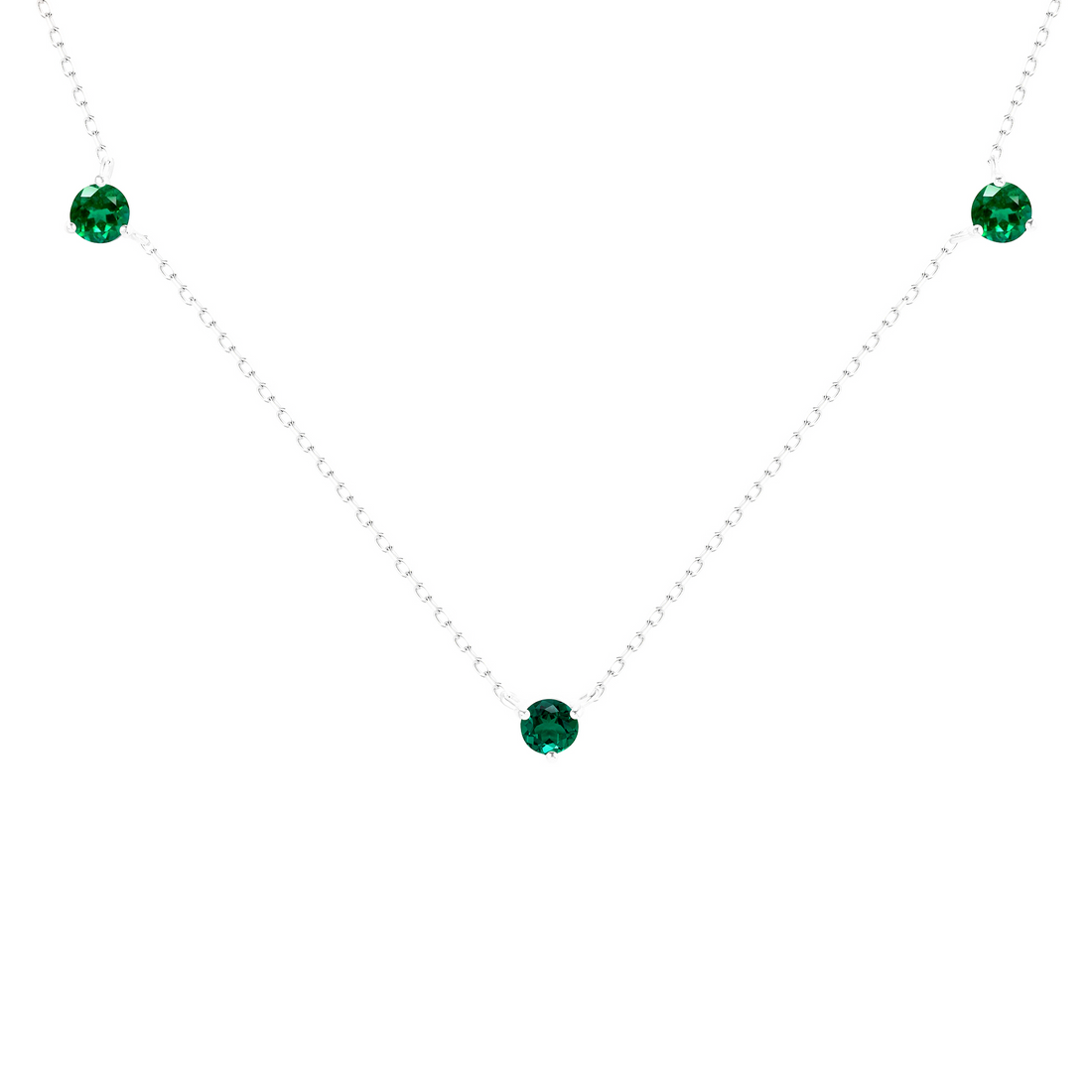 Revelation Necklace with Emerald