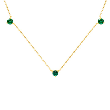 Revelation Necklace with Emerald