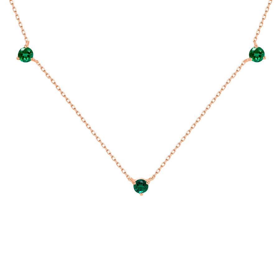 Revelation Necklace with Emerald