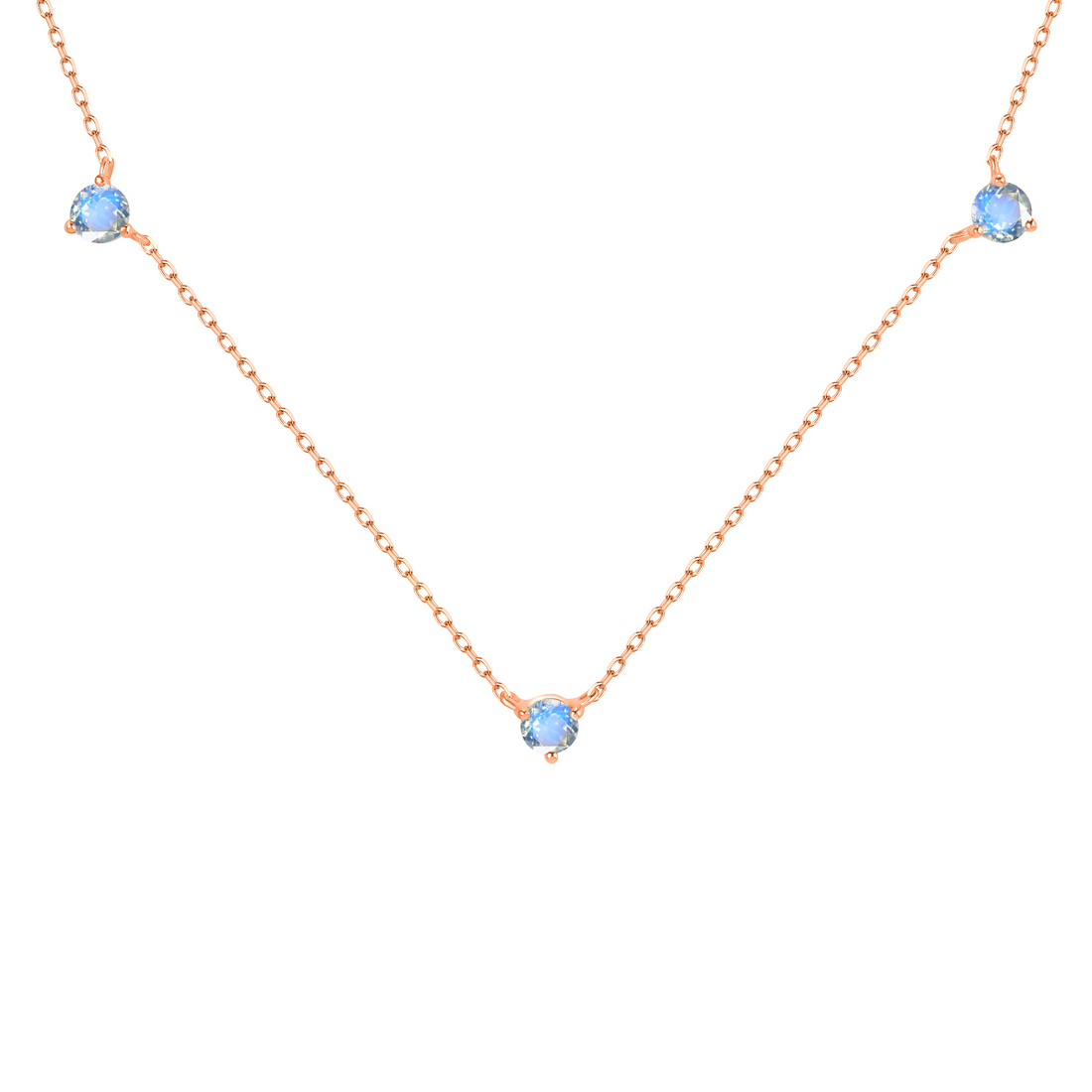 Revelation Necklace with Blue Moonstone