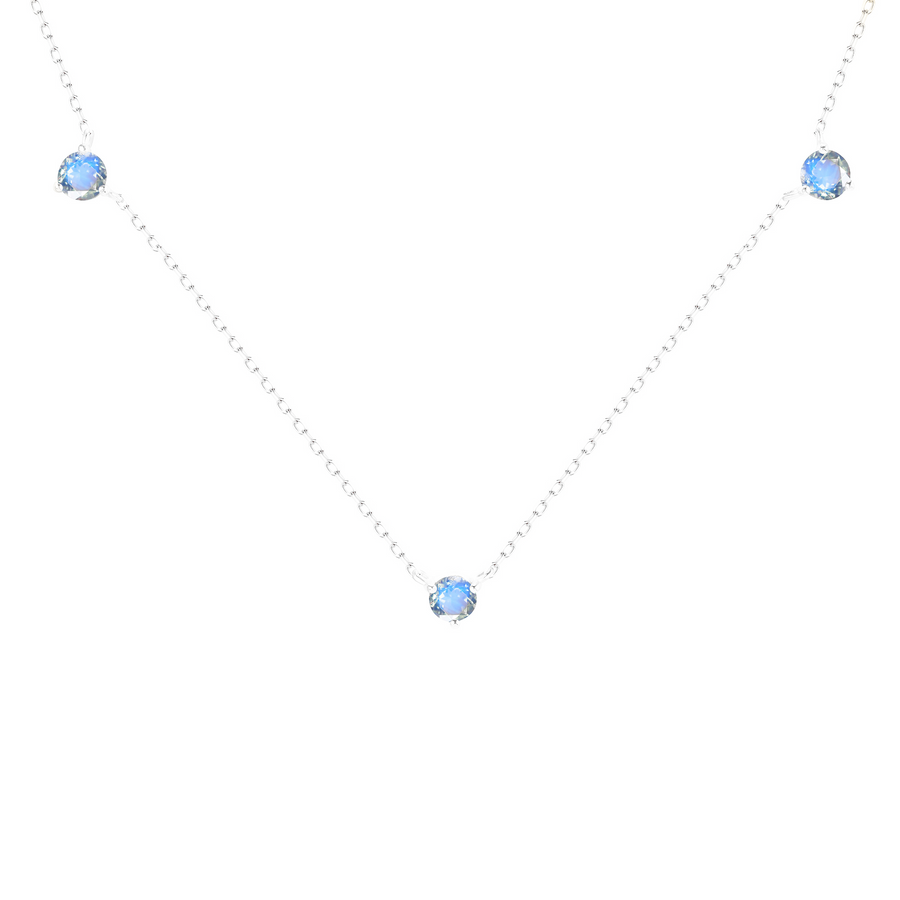 Revelation Necklace with Blue Moonstone