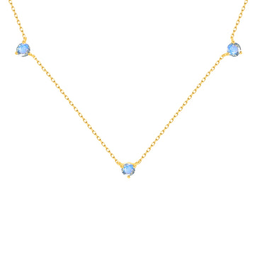 Revelation Necklace with Blue Moonstone