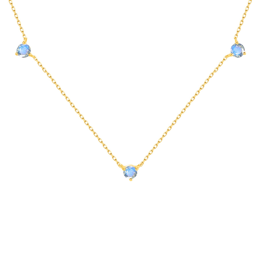 Revelation Necklace with Blue Moonstone