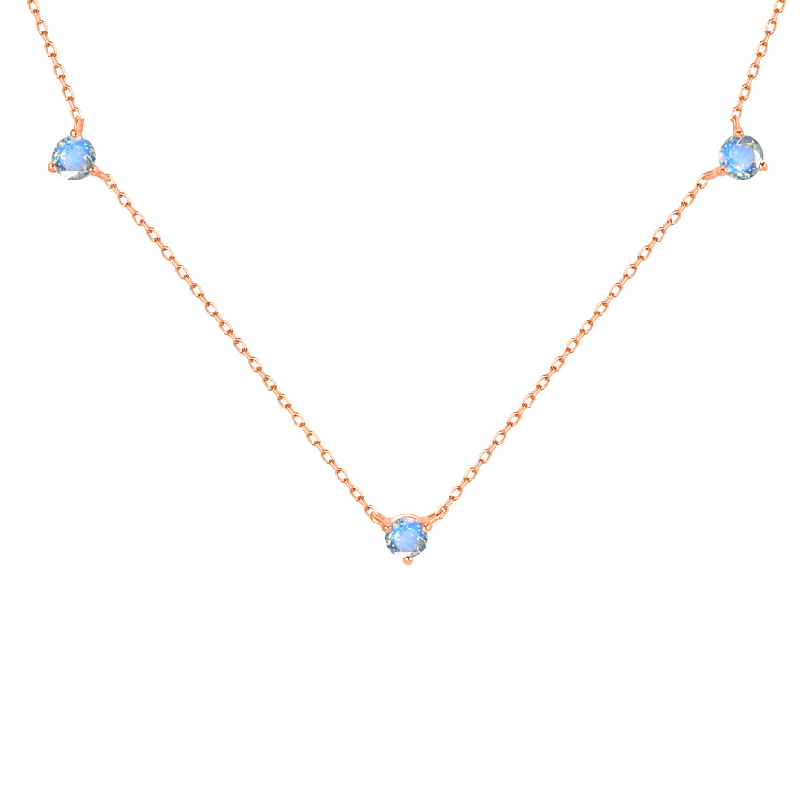 Revelation Necklace with Blue Moonstone