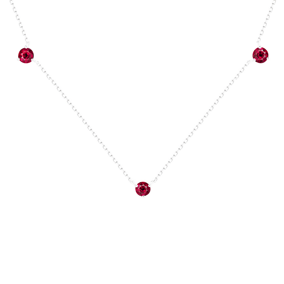 Revelation Necklace with Ruby