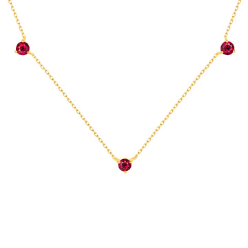Revelation Necklace with Ruby