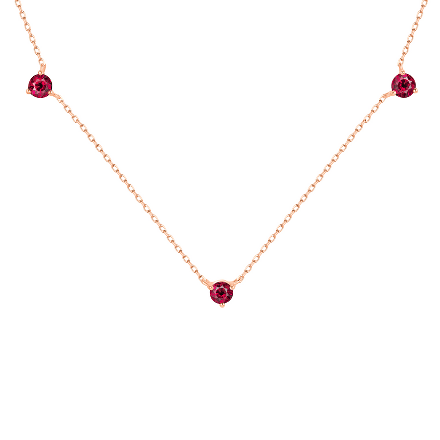 Revelation Necklace with Ruby