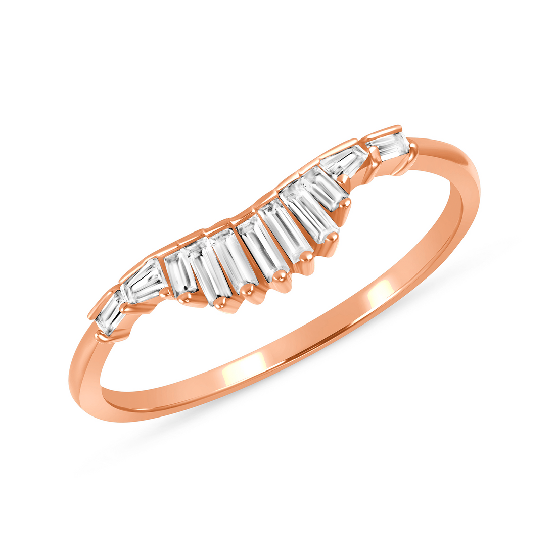Unification Ring with White Sapphire