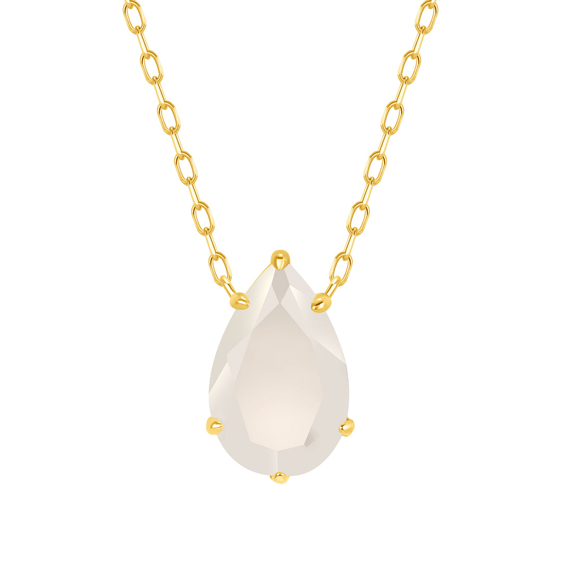 Radiant Necklace with Blue Moonstone