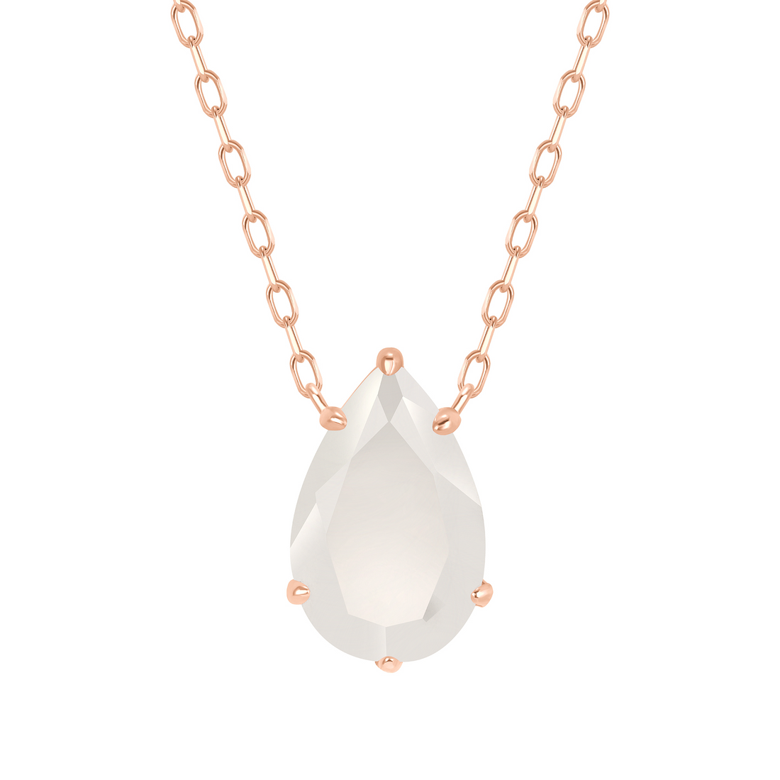 Radiant Necklace with Blue Moonstone
