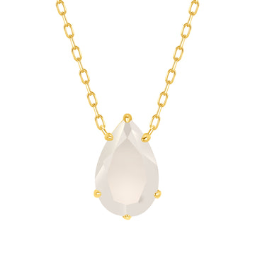 Radiant Necklace with Blue Moonstone