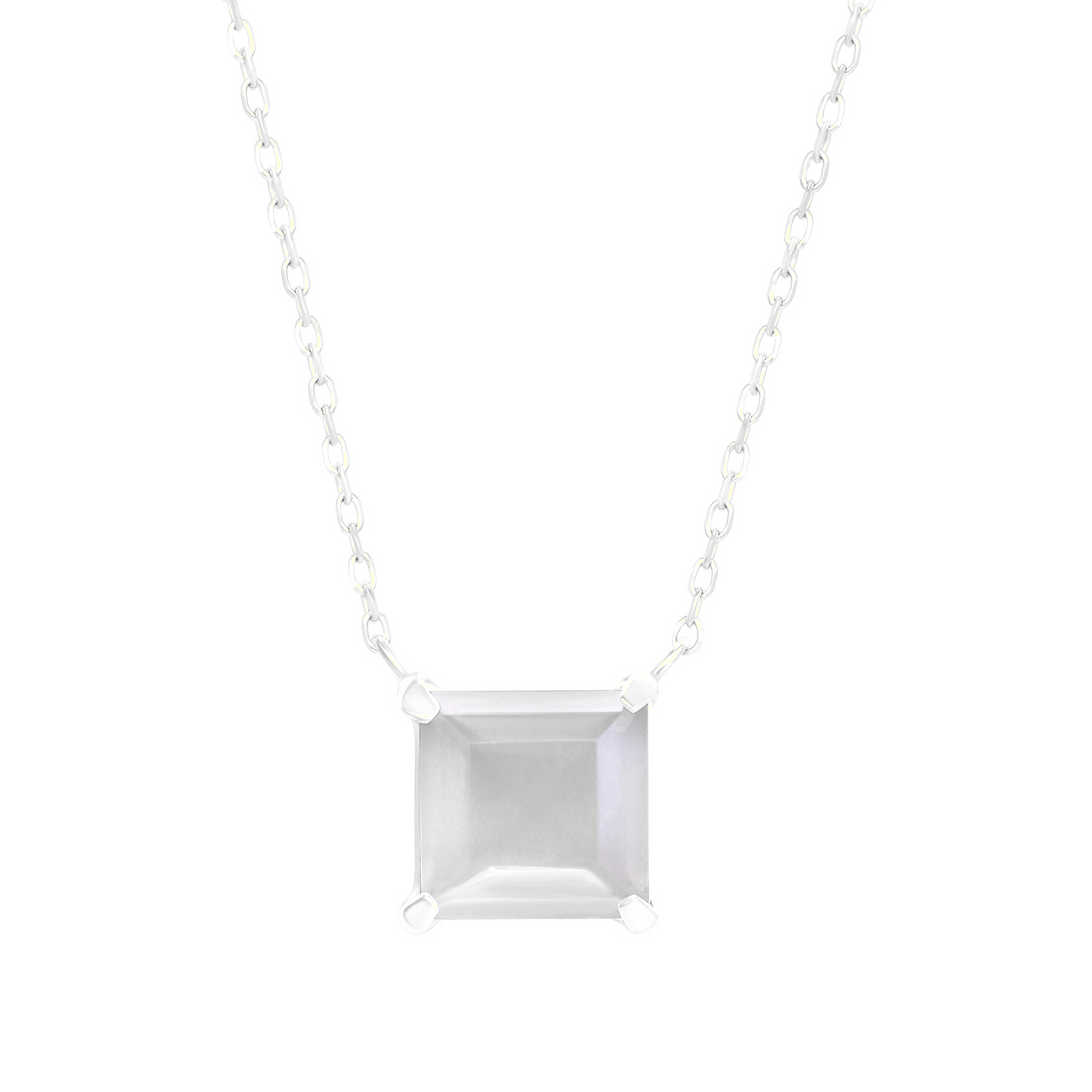 Yes Necklace with Blue Moonstone
