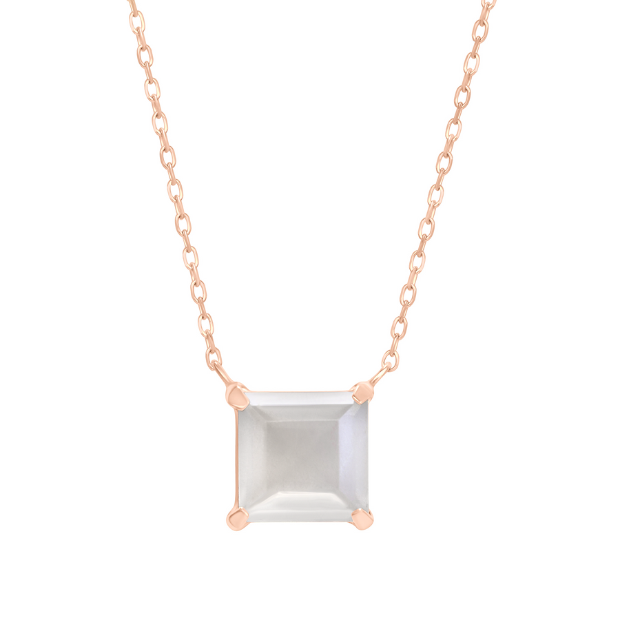 Yes Necklace with Blue Moonstone