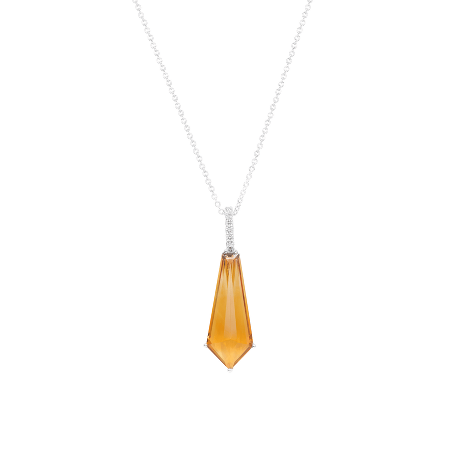 Abundance Citrine Necklace - Ele Keats Jewelry