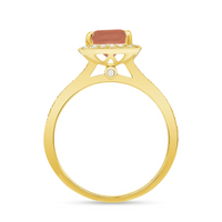 Adoration Ring Morganite - Ele Keats Jewelry