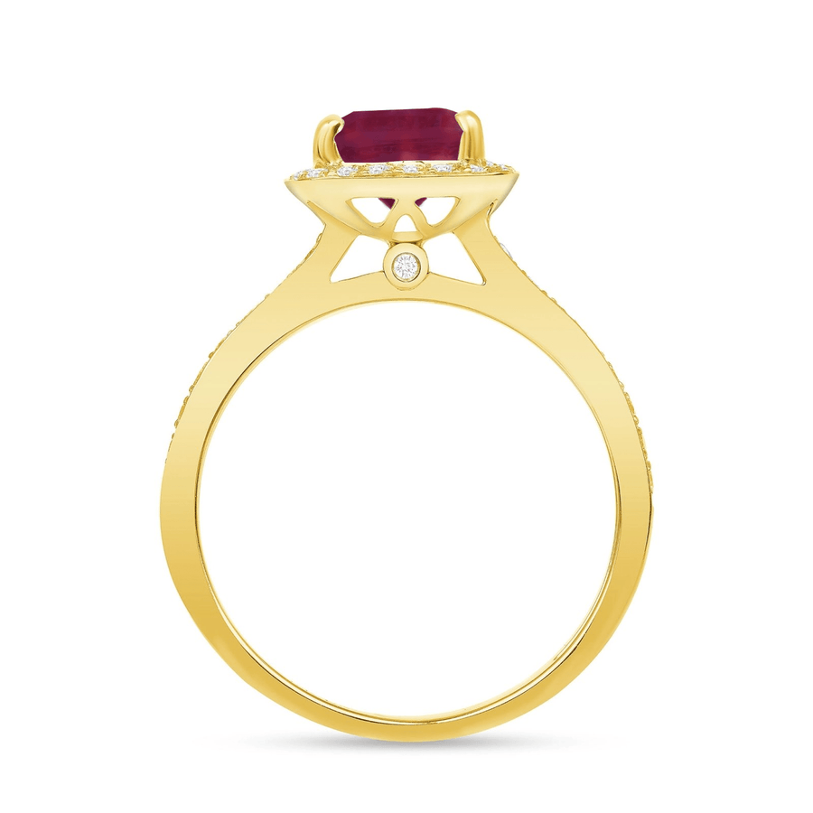 Adoration Ring Rhodolite - Ele Keats Jewelry