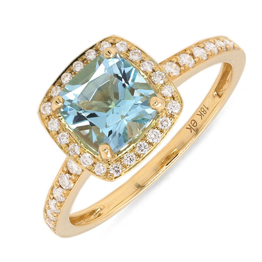 Adoration Ring Sky Blue Topaz - Ele Keats Jewelry