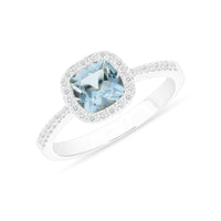 Adore Aquamarine Ring - Ele Keats Jewelry