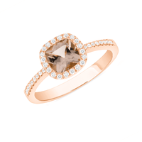 Adore Morganite Diamond Ring - Ele Keats Jewelry