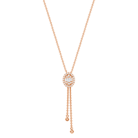 Anchored Necklace with Diamonds - Ele Keats Jewelry