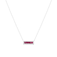 Barina Ruby Necklace - Ele Keats Jewelry