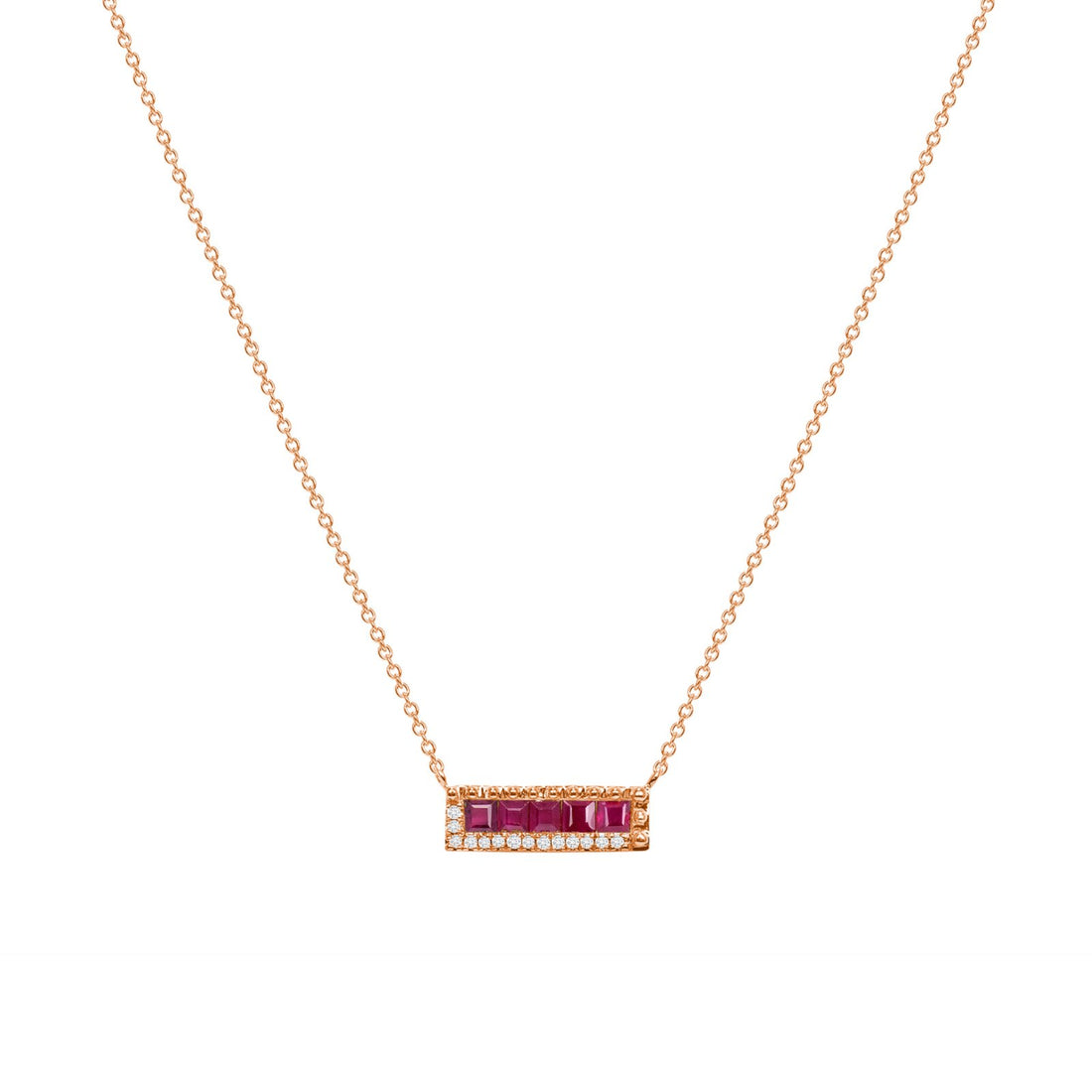 Barina Ruby Necklace - Ele Keats Jewelry