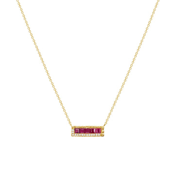 Barina Ruby Necklace - Ele Keats Jewelry