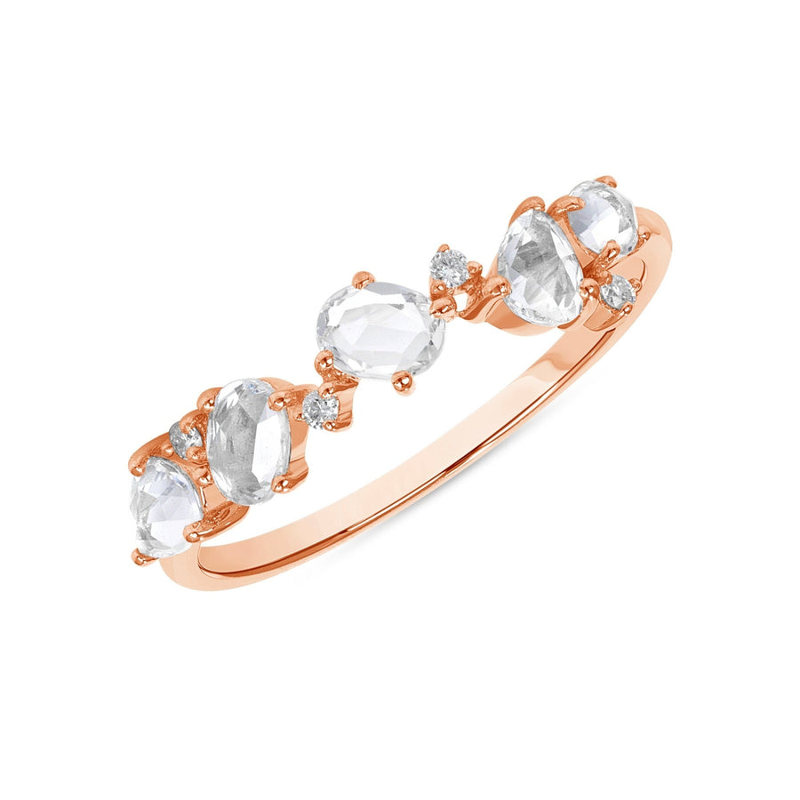 Bliss White Topaz Ring - Ele Keats Jewelry