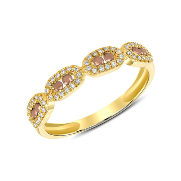 Bonds Champagne Diamond Ring