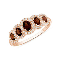 Decadent Garnet Ring - Ele Keats Jewelry