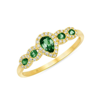 Divine Emerald Ring - Ele Keats Jewelry