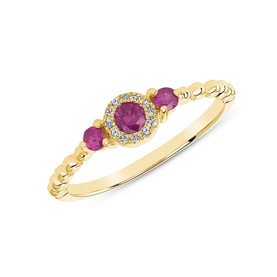 Florence Ring Ruby - Ele Keats Jewelry