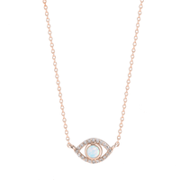 Foresight Opal and Diamond Necklace - Ele Keats Jewelry