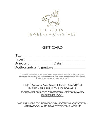 Ele Keats Gift Card