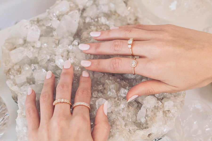 Frances Diamond Baguettes Ring
