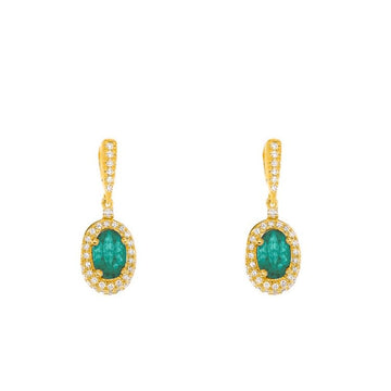 Legendary Emerald Earrings - Ele Keats Jewelry