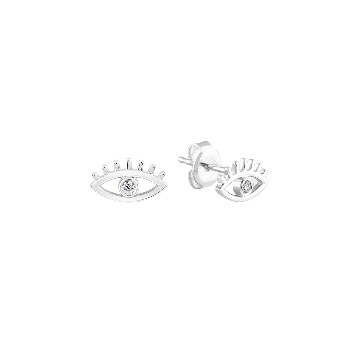 New Sight Diamond Earrings - Ele Keats Jewelry