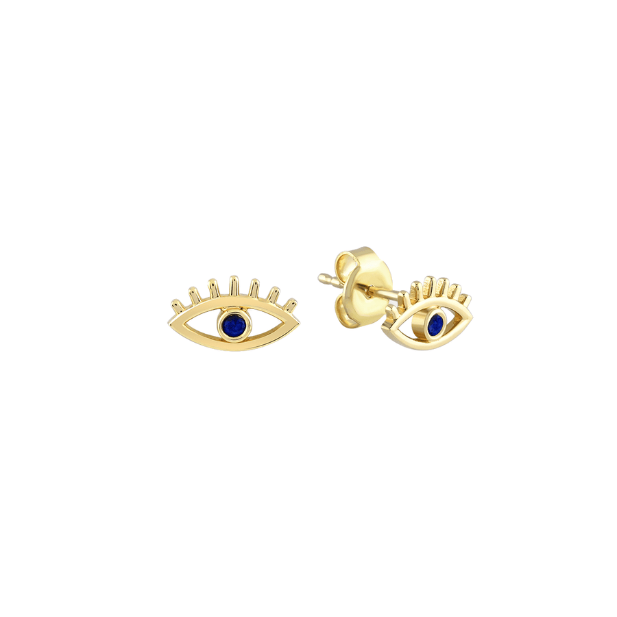 New Sight Sapphire Earrings - Ele Keats Jewelry