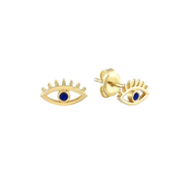 New Sight Sapphire Earrings - Ele Keats Jewelry