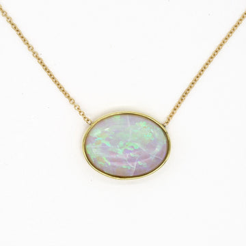 One of a Kind Opal Necklace - Ele Keats Jewelry