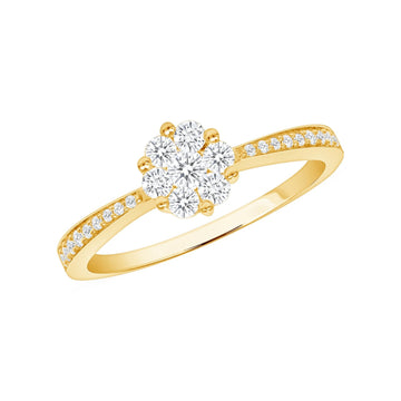 Petals Diamond Ring - Ele Keats Jewelry