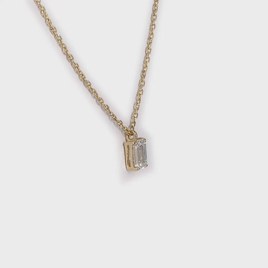 Magician Necklace with Lab Diamond