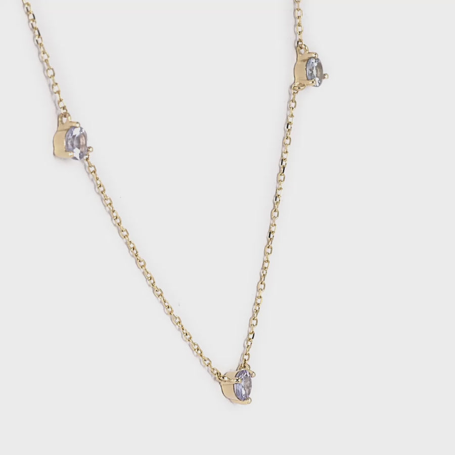 Revelation Necklace with Tanzanite