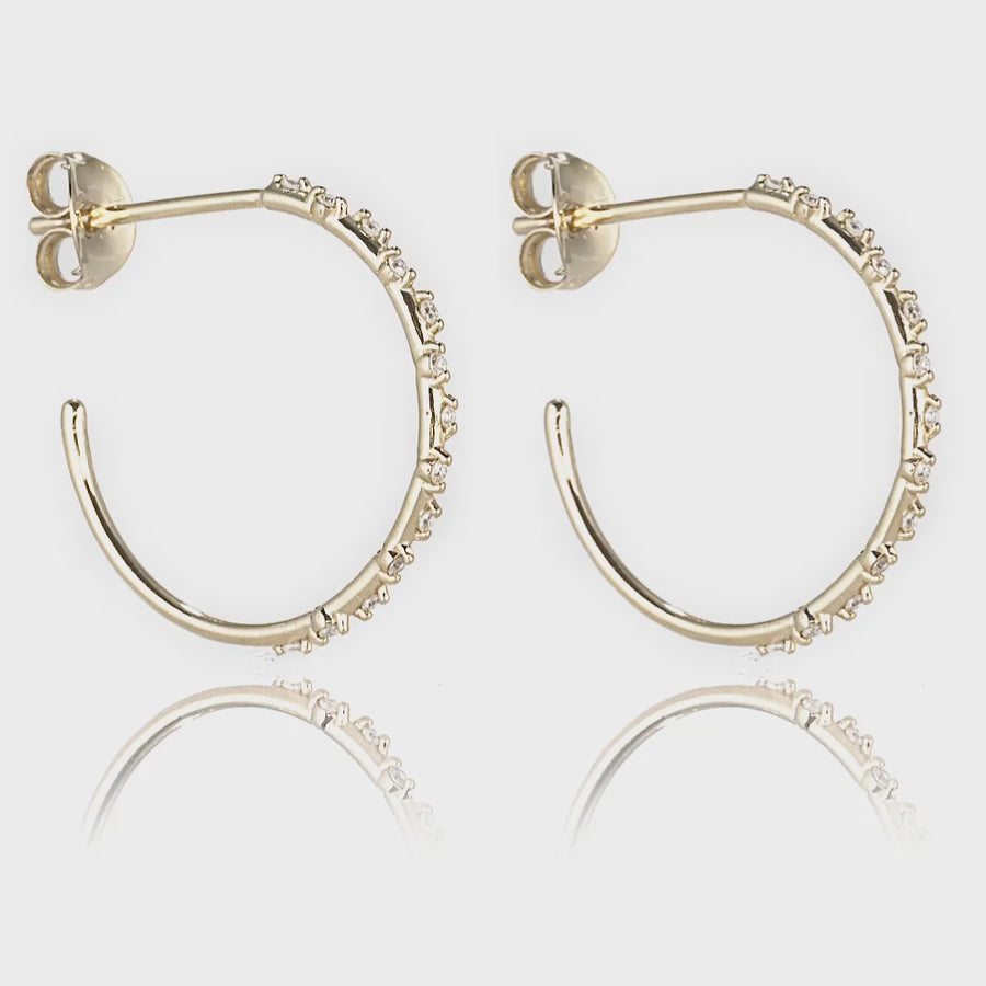 Ravishing Earrings with Diamond