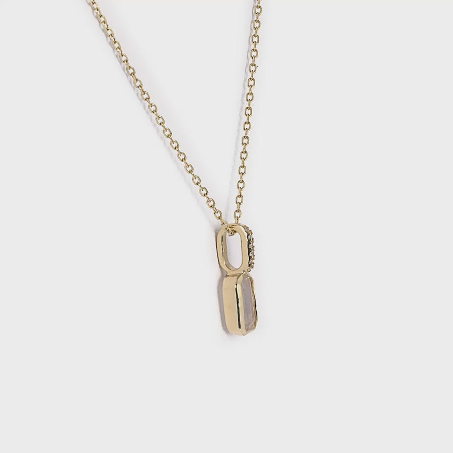 Mystic Necklace with Blue Moonstone