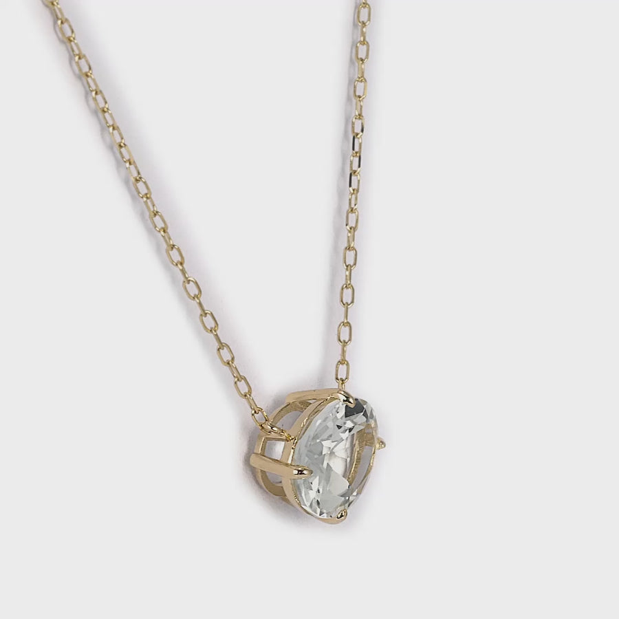 Redemption Necklace with Green Amethyst