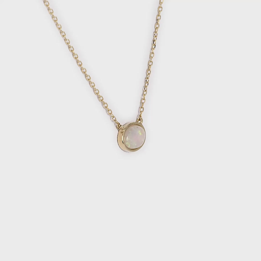 Nectar Necklace with Opal