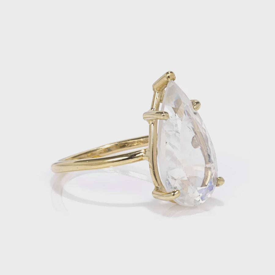 One of a Kind Moonstone Ring