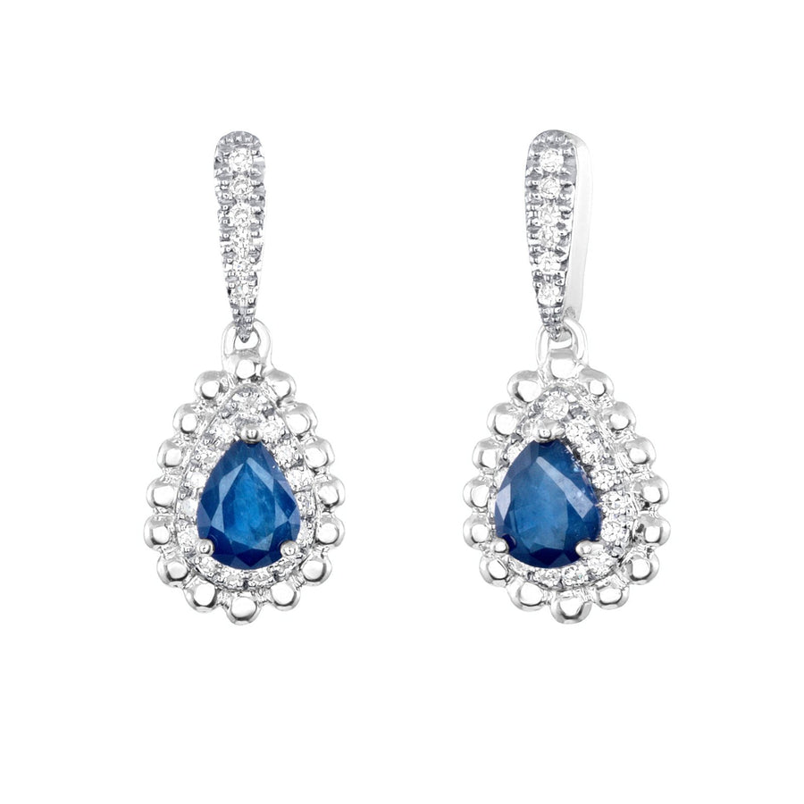 Reunion Sapphire Earrings - Ele Keats Jewelry