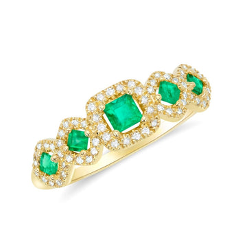 Rich Emerald Ring